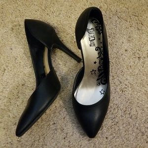 Black heels